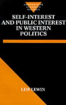 Self-Interest and Public Interest in Western Politics