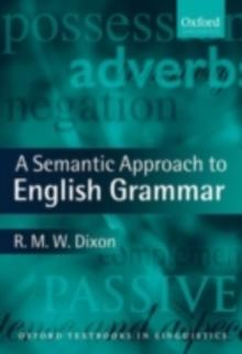 A Semantic Approach to English Grammar