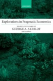 Explorations in Pragmatic Economics