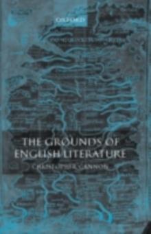 The Grounds of English Literature