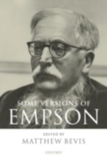 Some Versions of Empson