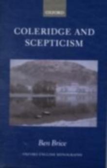 Coleridge and Scepticism