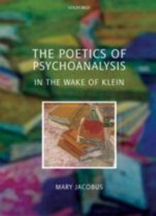 The Poetics of Psychoanalysis