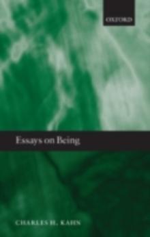 Essays on Being