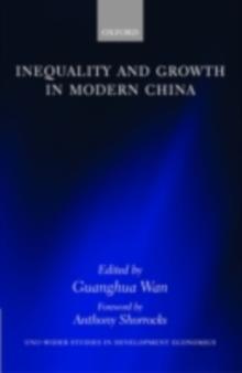 Inequality and Growth in Modern China