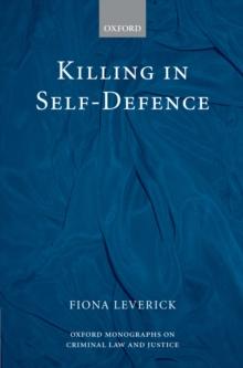 Killing in Self-Defence