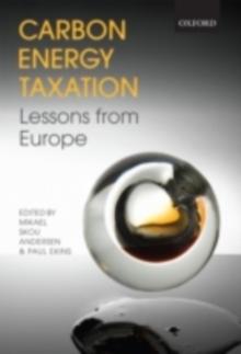 Carbon-Energy Taxation : Lessons from Europe