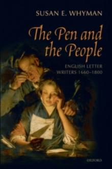 The Pen and the People : English Letter Writers 1660-1800