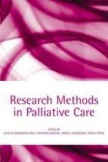 Research methods in palliative care