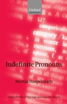 Indefinite Pronouns