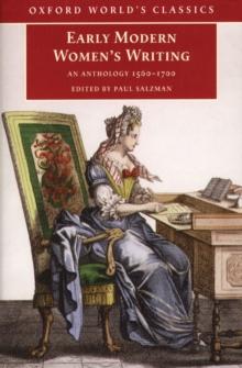 Early Modern Women's Writing : An Anthology 1560-1700