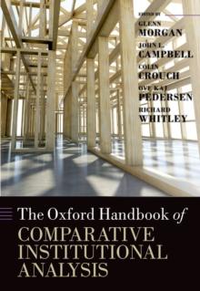 The Oxford Handbook of Comparative Institutional Analysis