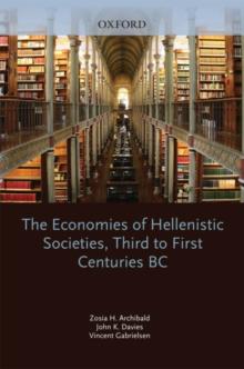 The Economies of Hellenistic Societies, Third to First Centuries BC