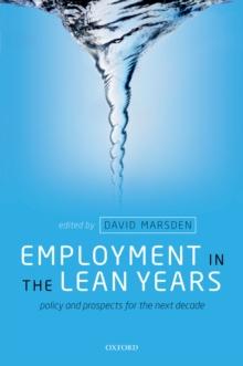 Employment in the Lean Years : Policy and Prospects for the Next Decade