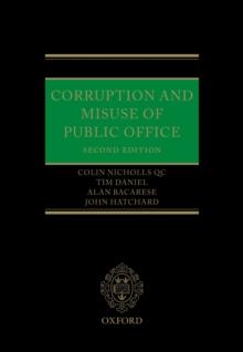 Corruption and Misuse of Public Office