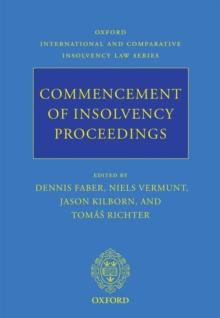 Commencement of Insolvency Proceedings