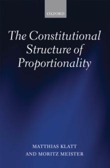 The Constitutional Structure of Proportionality