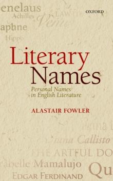 Literary Names : Personal Names in English Literature