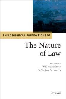 Philosophical Foundations of the Nature of Law