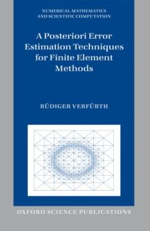 A Posteriori Error Estimation Techniques for Finite Element Methods