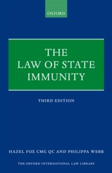 The Law of State Immunity