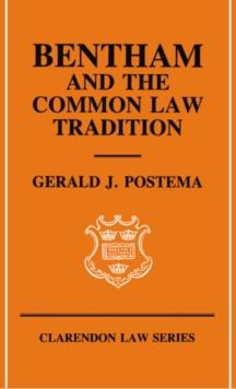 Bentham and the Common Law Tradition