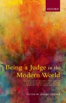 Being a Judge in the Modern World