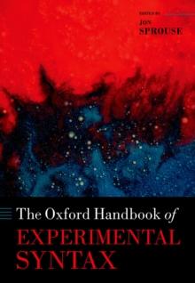 The Oxford Handbook of Experimental Syntax