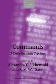 Commands : A Cross-Linguistic Typology