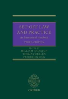 Set-Off Law and Practice : An International Handbook