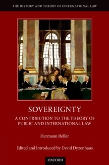 Sovereignty : A Contribution to the Theory of Public and International Law