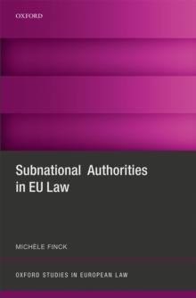 Subnational Authorities in EU Law