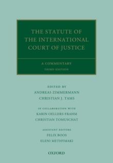 The Statute of the International Court of Justice : A Commentary