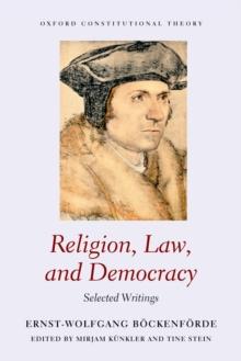 Religion, Law, and Democracy : Selected Writings