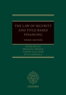 The Law of Security and Title-Based Financing