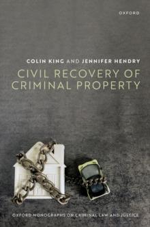 Civil Recovery of Criminal Property