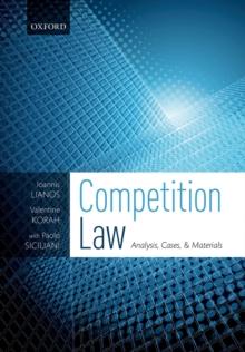 Competition Law : Analysis, Cases, & Materials