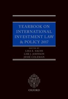 Yearbook on International Investment Law & Policy 2017