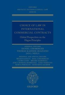 Choice of Law in International Commercial Contracts