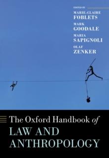 The Oxford Handbook of Law and Anthropology