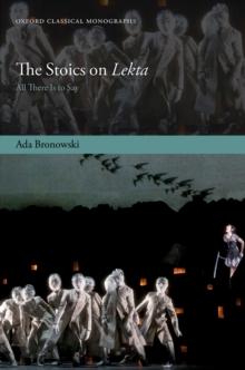 The Stoics on Lekta : All There Is to Say