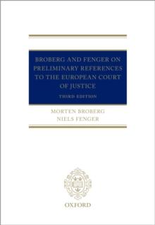 Broberg and Fenger on Preliminary References to the European Court of Justice