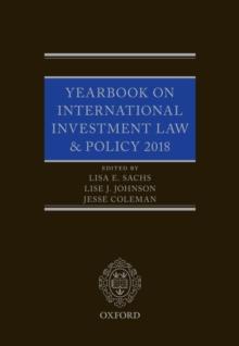 Yearbook on International Investment Law & Policy 2018