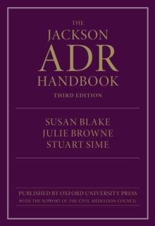 The Jackson ADR Handbook