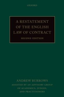 A Restatement of the English Law of Contract