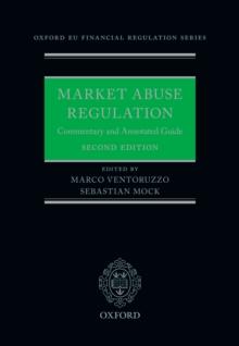 Market Abuse Regulation : Commentary and Annotated Guide