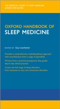 Oxford Handbook of Sleep Medicine