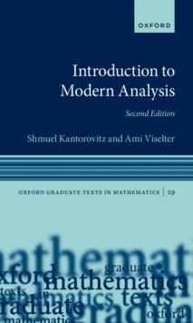 Introduction to Modern Analysis