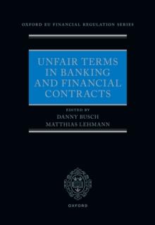 Unfair Terms in Banking and Financial Contracts