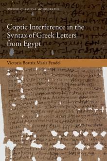 Coptic Interference in the Syntax of Greek Letters from Egypt